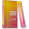 EVERYDAZE Essential Collagen Solution Jelly Stick | Vegan Collagen Peptide | Peach | 10 Packs | Hair, Skin, Nails, Beauty, Bone | Vitamins, Minerals, Antioxidants for Men & Women