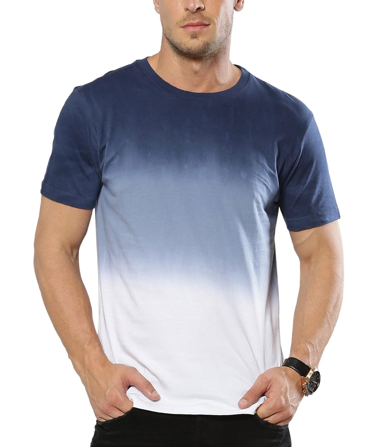 genius18 men's cotton t-shirt