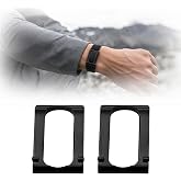 Smart Wristband Tracker Compatible with Fitbit Air and Compatible with Whoop 5.0 Textile Webbing Band Adapter Clip Set for Sports Gear Cross-Link Hardware