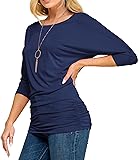Made By Johnny MBJ WT822 Womens 3/4 Sleeve with
