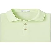 PETER MILLAR Mens Classic Fit Jubilee Performance Jersey Polo - Sean Self Collar - Spritzer Size XL Salmon