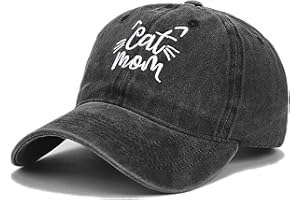 MALAXLX Baseball Cap for Women Men Adjustable Vintage Washed Cotton Distressed Baseball Snapback Caps