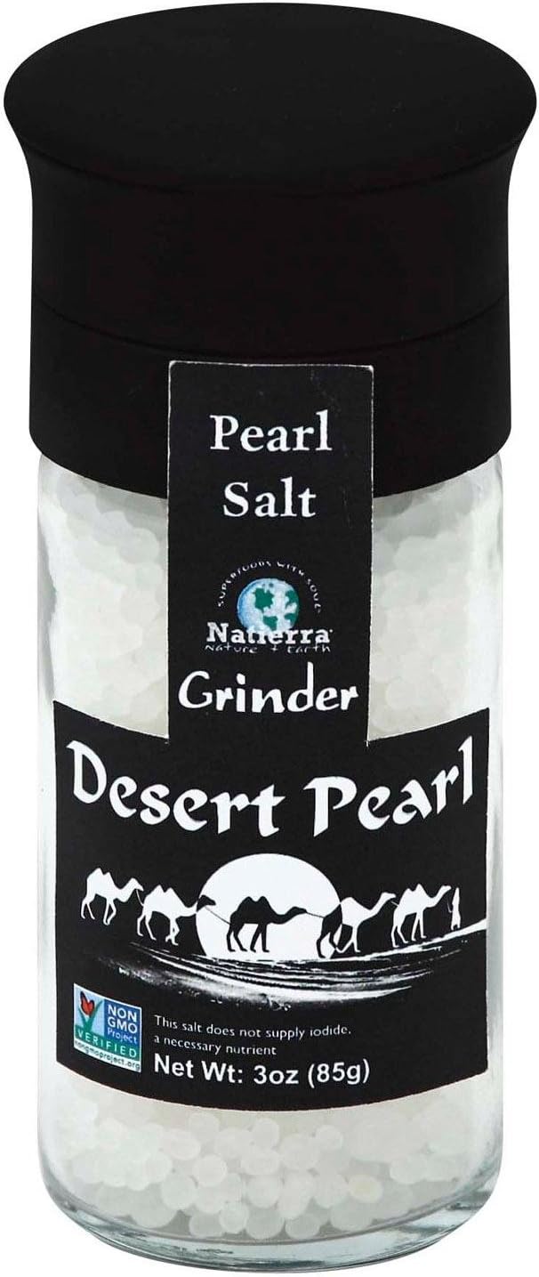 Himalania Pearl Salt,Desert Grinde 3 Oz (Pack Of 6)