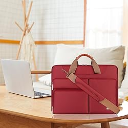 Lacdo 360° Protective Laptop Shoulder Bag Sleeve