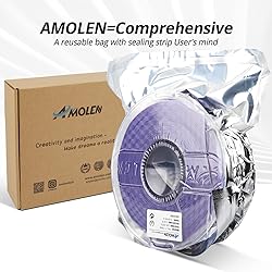AMOLEN TPU 3D Printer Filament 1.75mm, Flexible