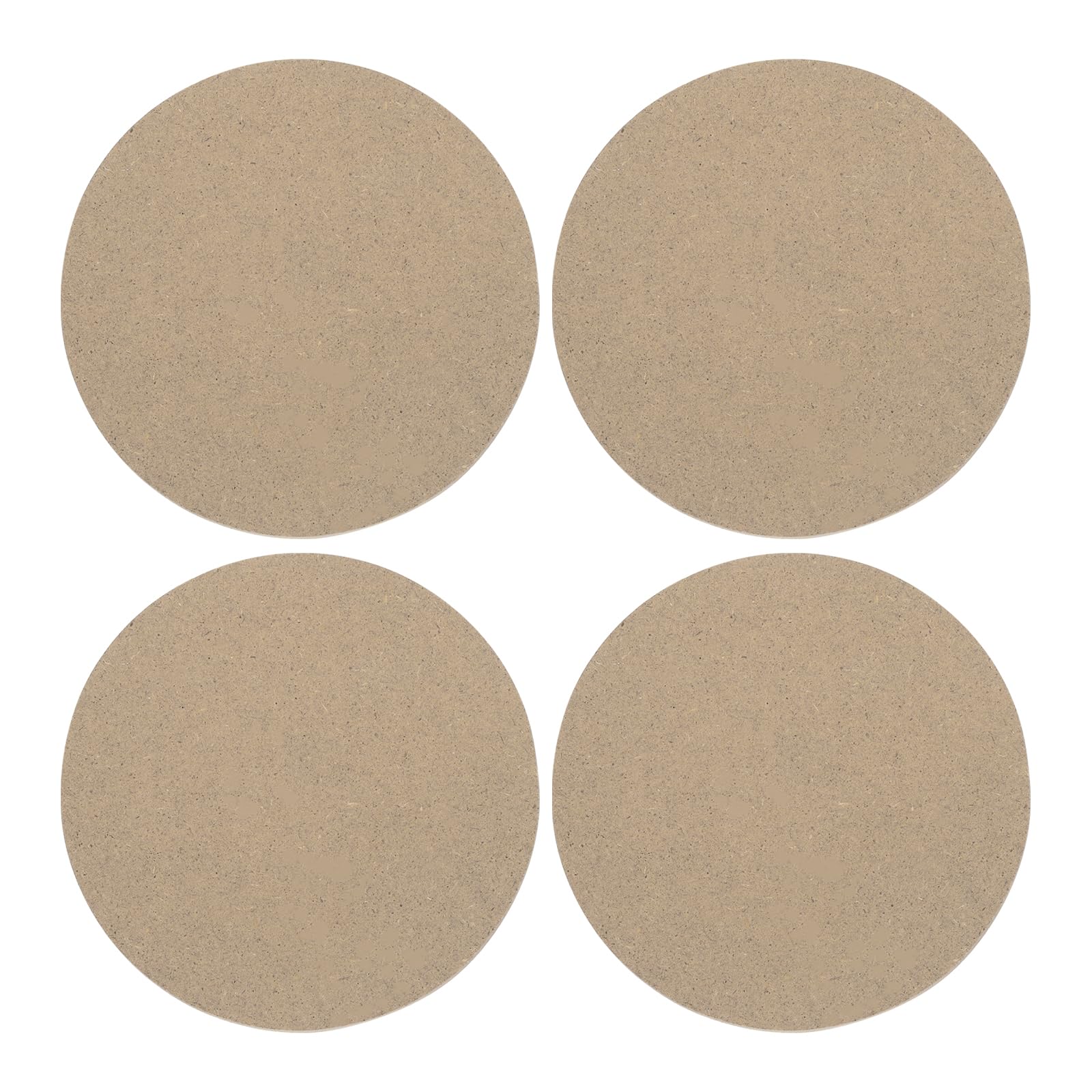 PATIKIL 4" Round Pottery Wheel Bat 4 Pack 0.4" Thickness for Pottery Wheel Clay Throwing and Ceramics