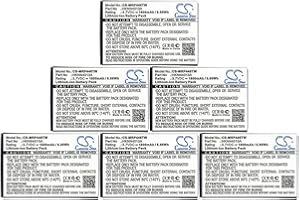 Cameron Sino (6-PCS) Replacement Battery for SL3000 CLP446 SL300 SL7550e CLP1010 CLP1040 CLP1060 SL7500 SL7550 SL500 SL1600 1