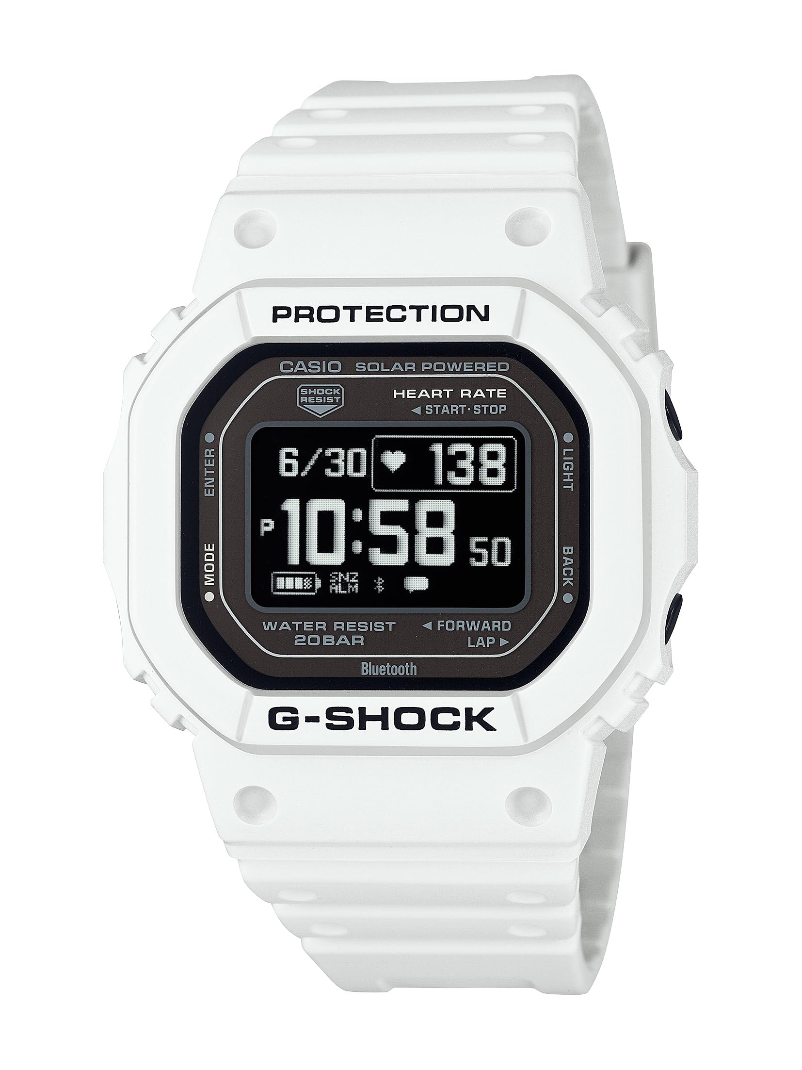Photo 1 of Casio Men's G-Shock Move DW-H5600 Series, Multisport (Run, Walking, Gym Workout), Heart Rate Watch, Quartz Solar Assisted Watch
