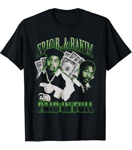 American Classics Eric B. & Rakim Photo Collage 80s Hip Hop T