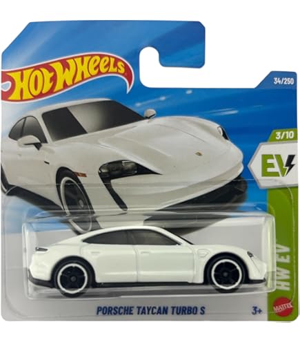 Amazon.com: Porsche Taycan Turbo S Frozen Blue Metallic Limited