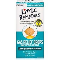 Little Remedies Gas Relief Drops for Tummy's, Natural Berry, 0.5 oz