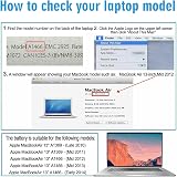 PASUKTER A1405 A1466 Laptop Battery for MacBook Air 13" A1369 A1377 A1496 view 8