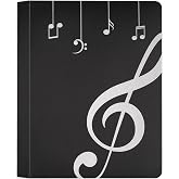 Music Folder Sheet Music Folders Binder Music Choral Storage Holder | Band Folder Blank Sheet Files Plastic A4 Size 40 Pockets