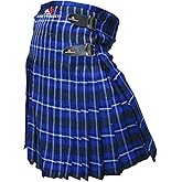 AAR Mens Scottish Tartan Kilt - 13oz Highland Casual Kilt for Men - 11 Tartans