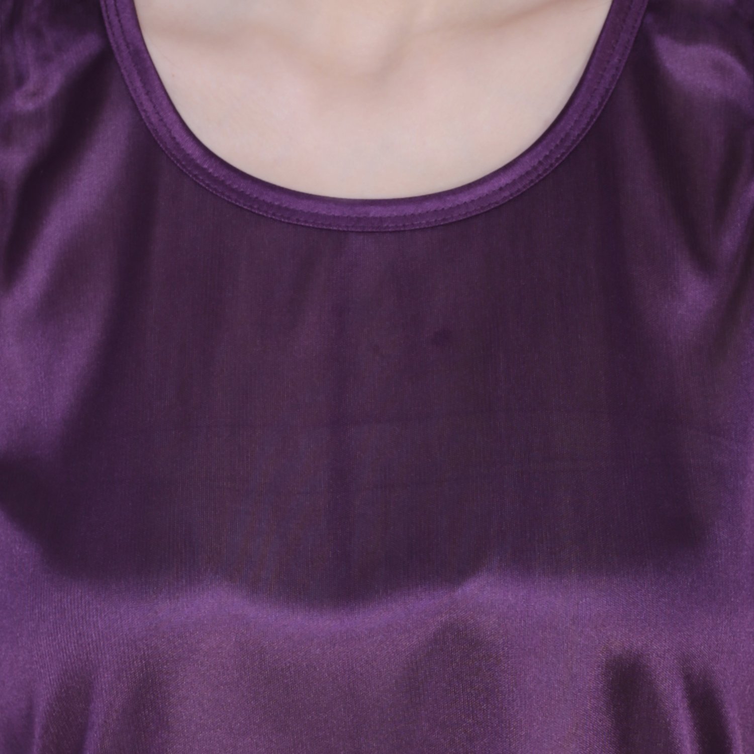 claura satin stylish capri and top