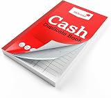 Silvine Duplicate Cash Book 1-100 with Index Sheet 210x127mm Gloss Covers view 3