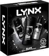 Lynx Black Trio Gift Set for Men Bodyspray, Bodywash & Antiperspirant - 3 Piece view 1