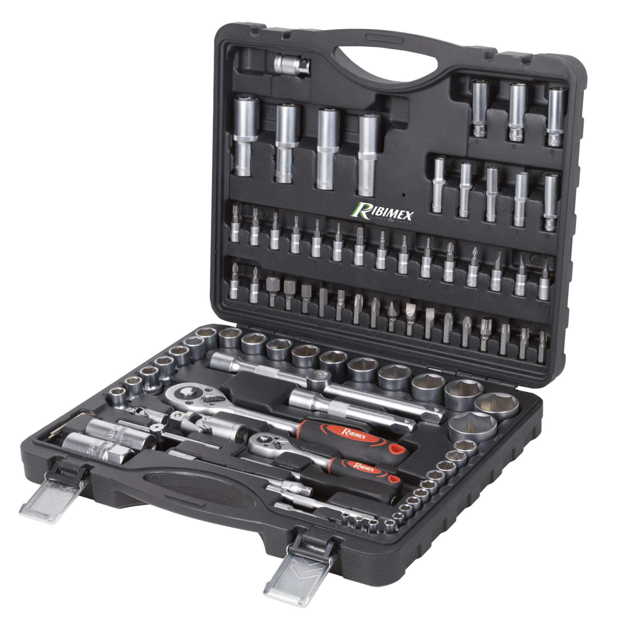 Valigetta Socket Pro Chrome Vanadium 94 Pieces.