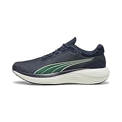 PUMA Mens Scend Pro Running Shoe, Club Navy-Strong