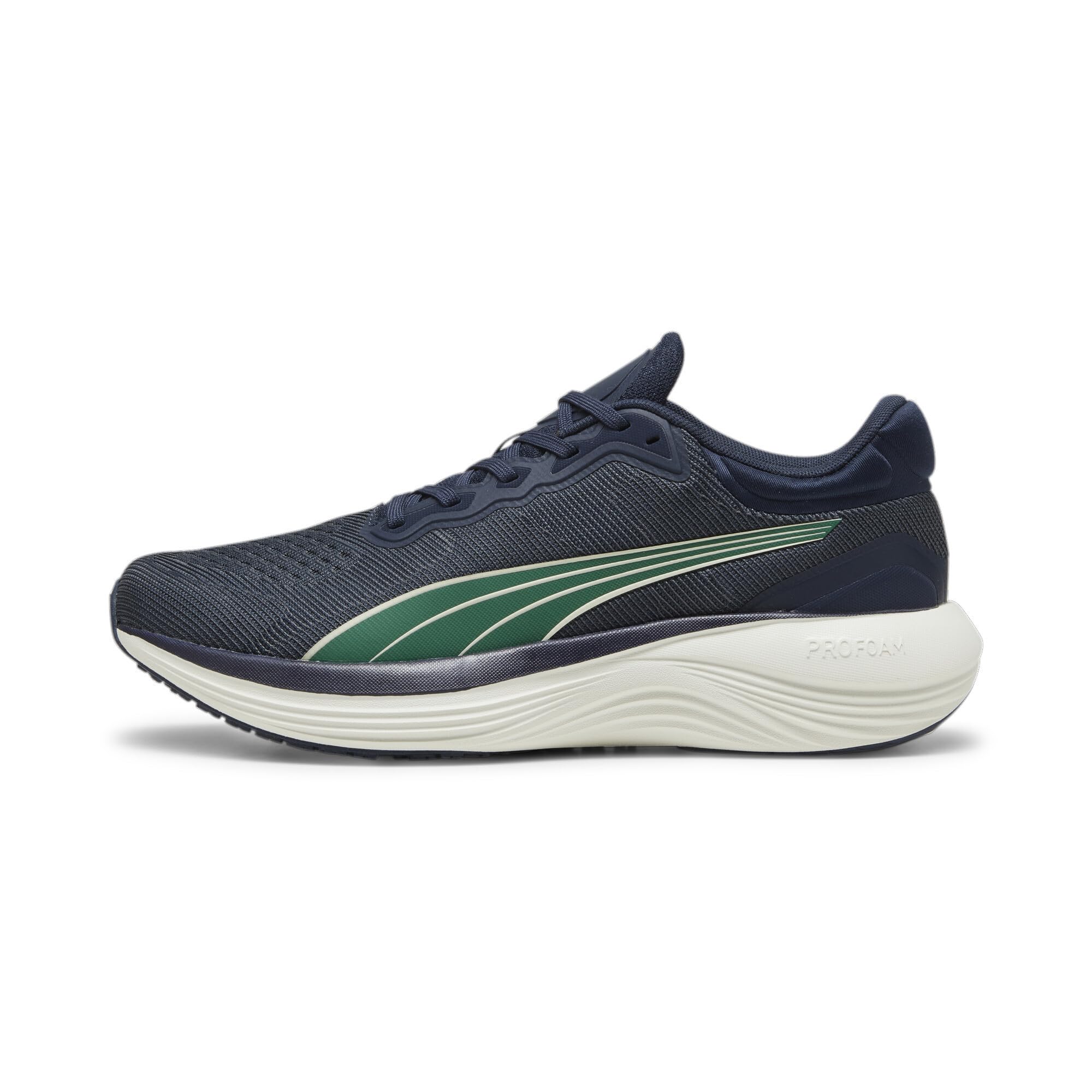 PUMA Mens Scend Pro Running Shoe, Club Navy-Strong