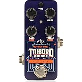 Electro-Harmonix Pico Triboro Bridge Overdrive, Distorion &amp; Fuzz Pedal | Bridging the worlds of overdrive, distortion, and fuzz in a sub-compact pico chassis!
