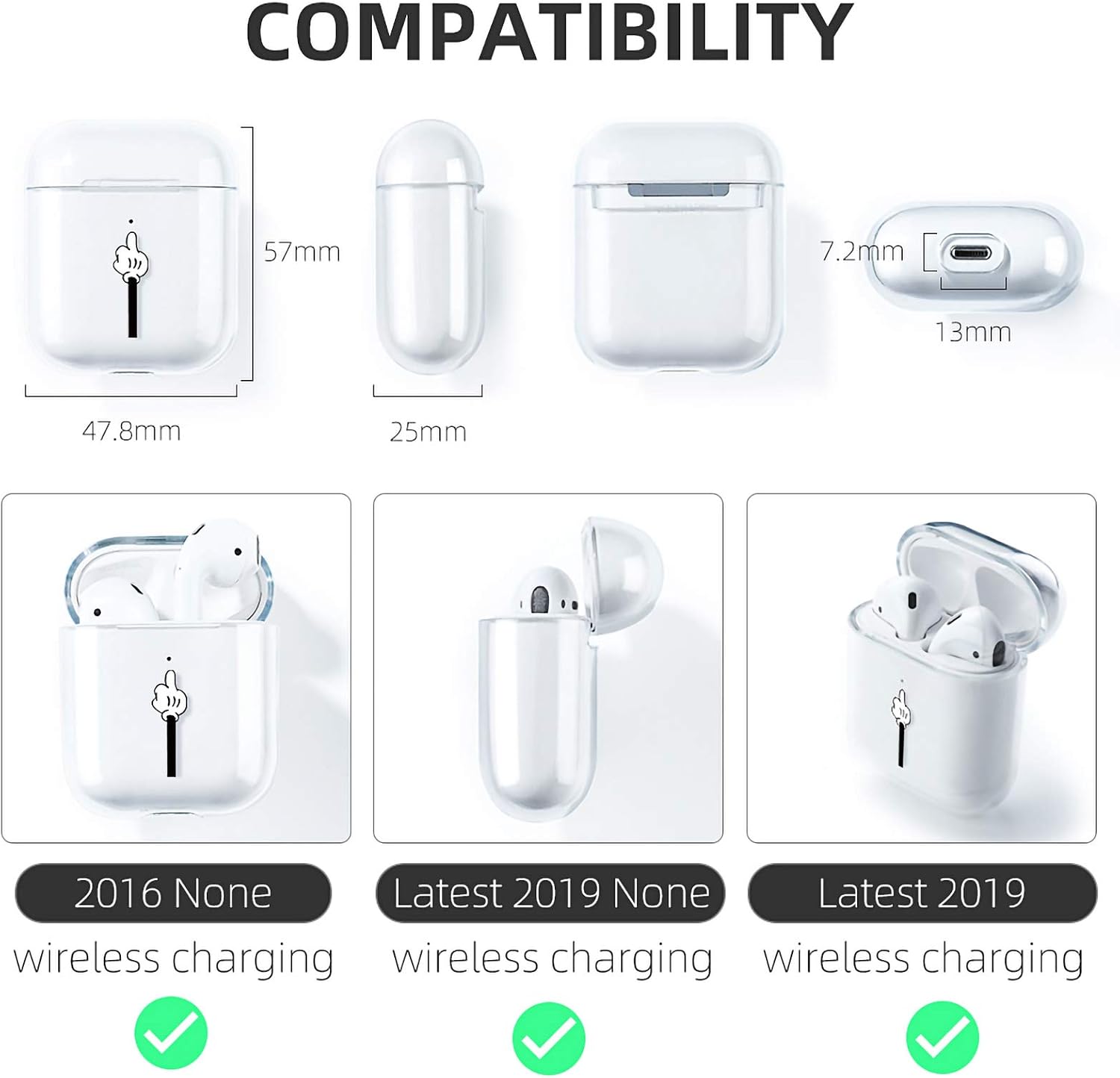 AKABEILA Airpods Case Cover - Image 5