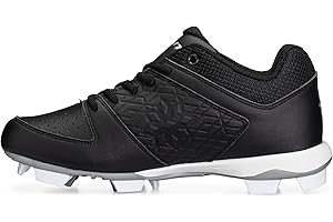 RIP-IT Girls Diamond Softball Cleats Youth Softball Shoes for Girls Sizes 1-6