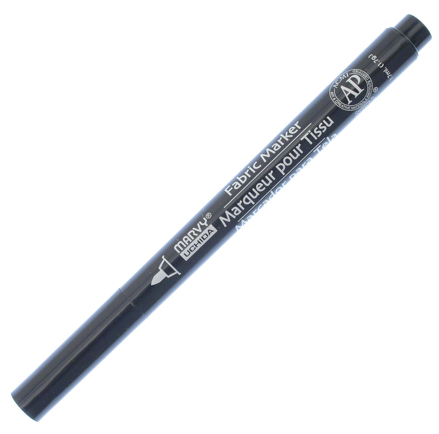 Uchida 522C1 Marvy Fine Point Fabric Marker, Black Amazon.in Home