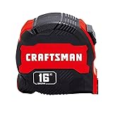 CRAFTSMAN Tape Measure, Compact Easy Grip, 16 FT