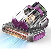 XIAOLANG Bed Mattress Vacuum Cleaner Cordless 16Kpa Handheld Vacuum, Vacuum Cleaner with 253.7nm UV-C Light,HEPA Filter & Ult