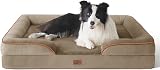 Bedsure Large Dog Bed Sofa Orthopedic with Waterproof Cover 89x63x16cm