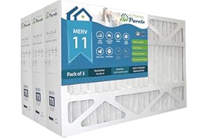 AirPurete AP-LX16255 furnace filter, replacement for Lennox X6670, Honeywell FC100A1029 | Actual Size 15-3/4" x 24-3/4" x 4-3