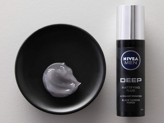 nivea men deep matte finish moisturiser