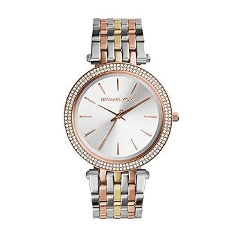 Analog Silver Dial Women's Watch - MK3203