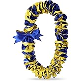 TFTAFAN Graduation Leis Class of 2026 Widened 1.5 inches Ribbon Handmade Double Braided Grad Flower Leis Graduation Supplies for Women and Men