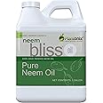 Neem Bliss (1 Gallon) - Pure Neem Oil Concentrate - 100% Cold Pressed Neem Oil - All-Natural Neem Oil Concentrate - Pure Neem Oil Extract - Unrefined Neem Oil for Hair - Neem Seed Oil Concentrate