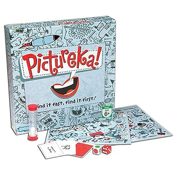 Silbans International Pictureka Board and Card Game