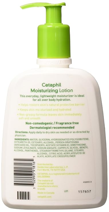 kandungan cetaphil moisturizing lotion