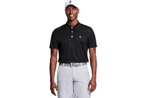 IZOD Men's Performance Golf Grid Short Sleeve Stretch Polo Shirt-Legacy