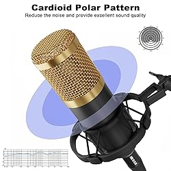 Podcast Equipment Bundle, Audio Interface DJ Mixer