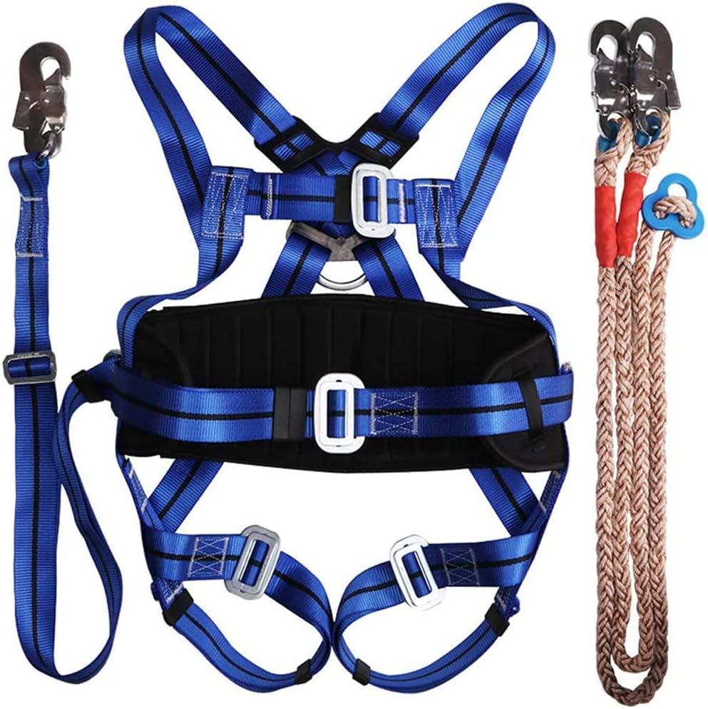 Full Body Safety Harness, Construction Harness, 5Point Adjustable Safety Harness, Back DRing