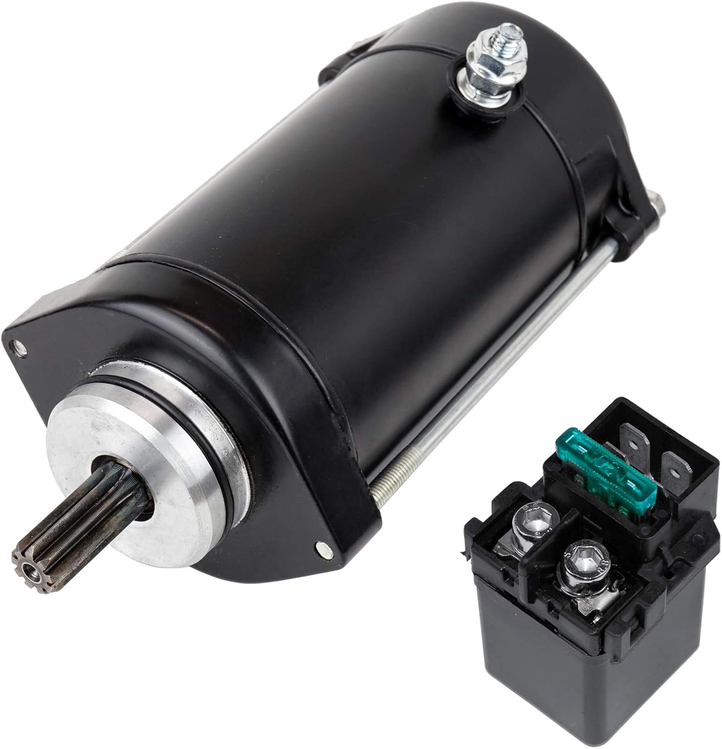 Caltric Starter And Relay Solenoid Compatible With Kawasaki