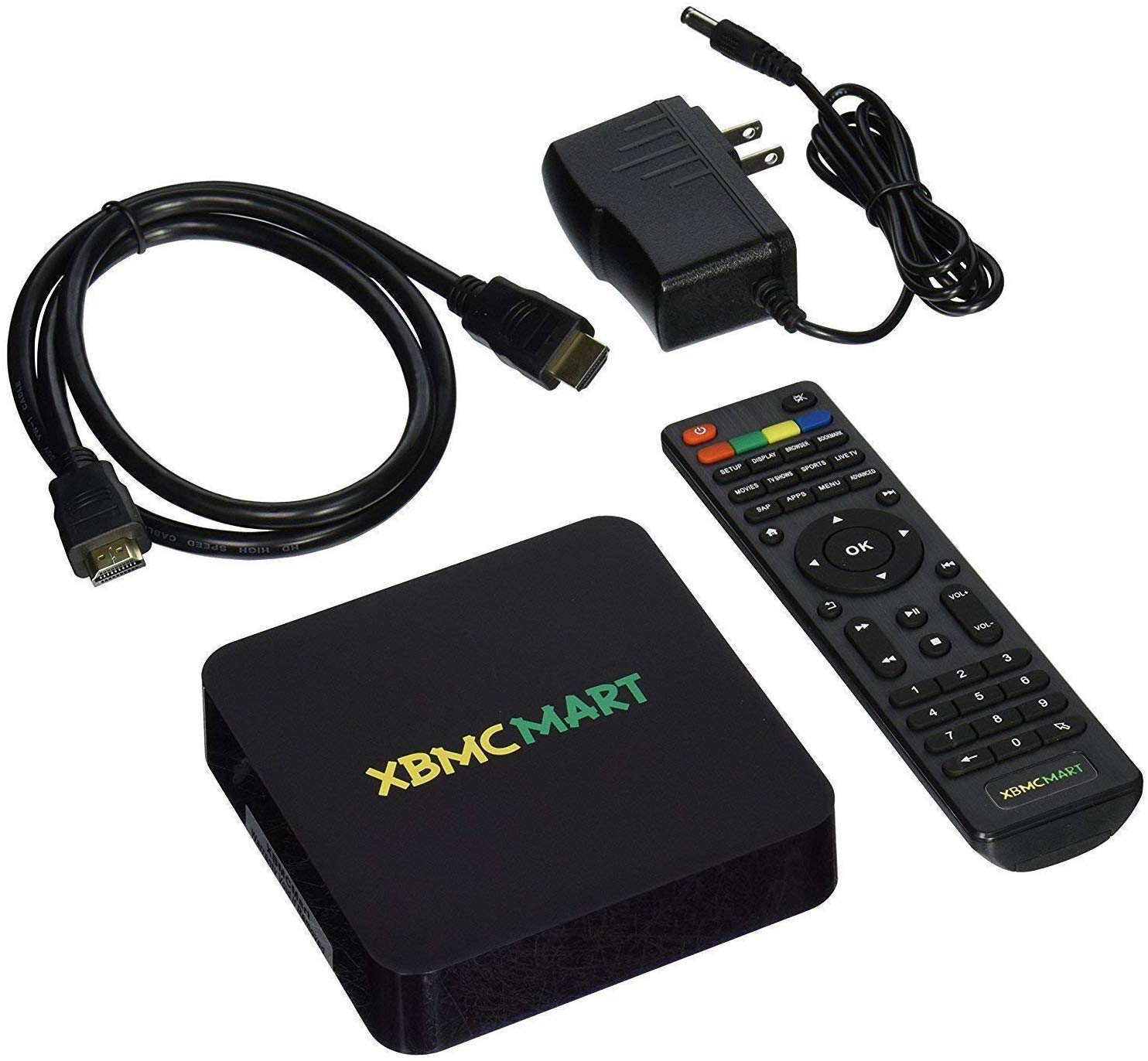 Photo 1 of **The photo and description are for reference only.***XBMCMart Smart XBMCMart Android TV Box Player [Quad CORE | 64 BIT | 4K]