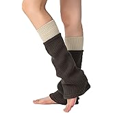 Soxbang Women's Leg Warmers Wool Blend, Leg Warmers for Girls, Ribbed Knit Thermal Ankle Warmers and Boot Cuffs for Winter