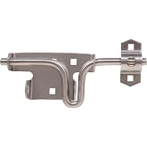 Hillman 851840 Slide Action Gate Latch - Stainless Steel 1-Pack