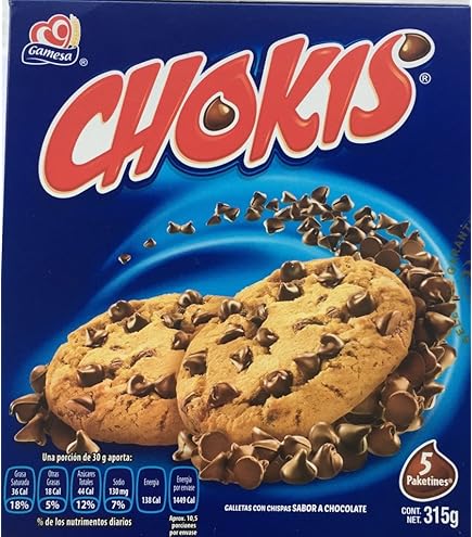 Amazon.com: Gamesa Chokis, Irresistible Mexican Cholocate Chip