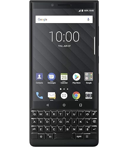 BlackBerry KEY2 Black Unlocked GSM Android Smartphone 4G LTE, 64GB