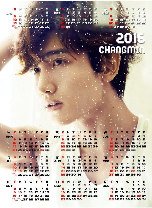 Amazon カレンダー 16年 平成28年 Tvxq 東方神起 Max Changmin チャンミン 16年 マグネットカレンダー Mc6 Tvxq Max01 おもちゃ雑貨 おもちゃ