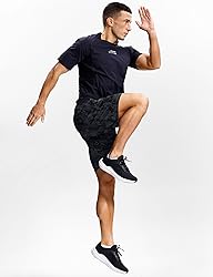 Men's Workout Shorts with Zipper Pockets 7 Inch