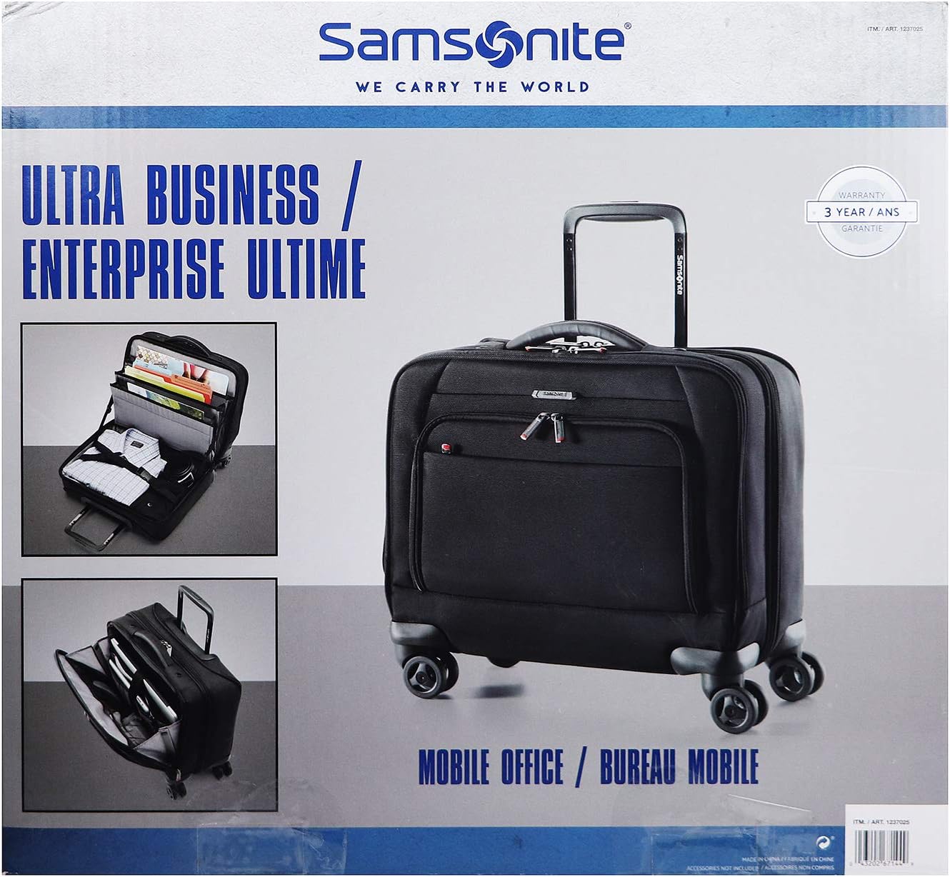 samsonite we carry the world